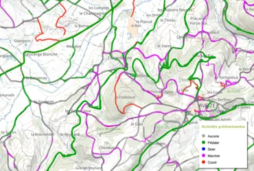 Répartition des activités