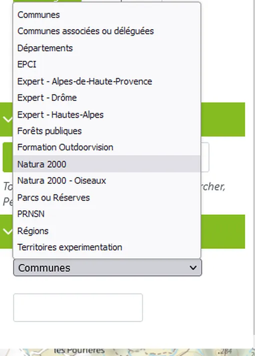zones natura 2000 dans la plateforme