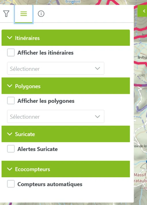 nouvel onglet dans plateforme